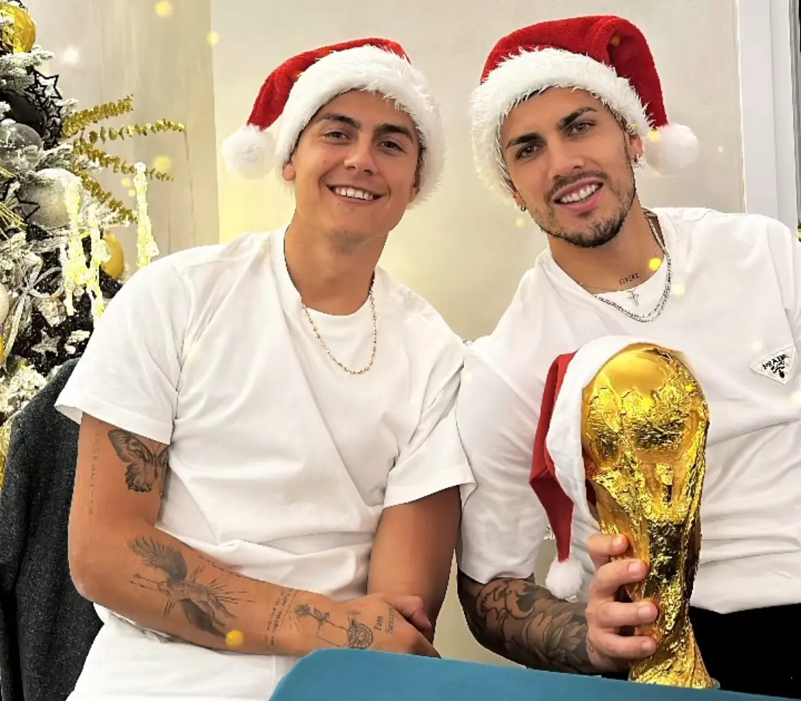 paredes e dybala natale
