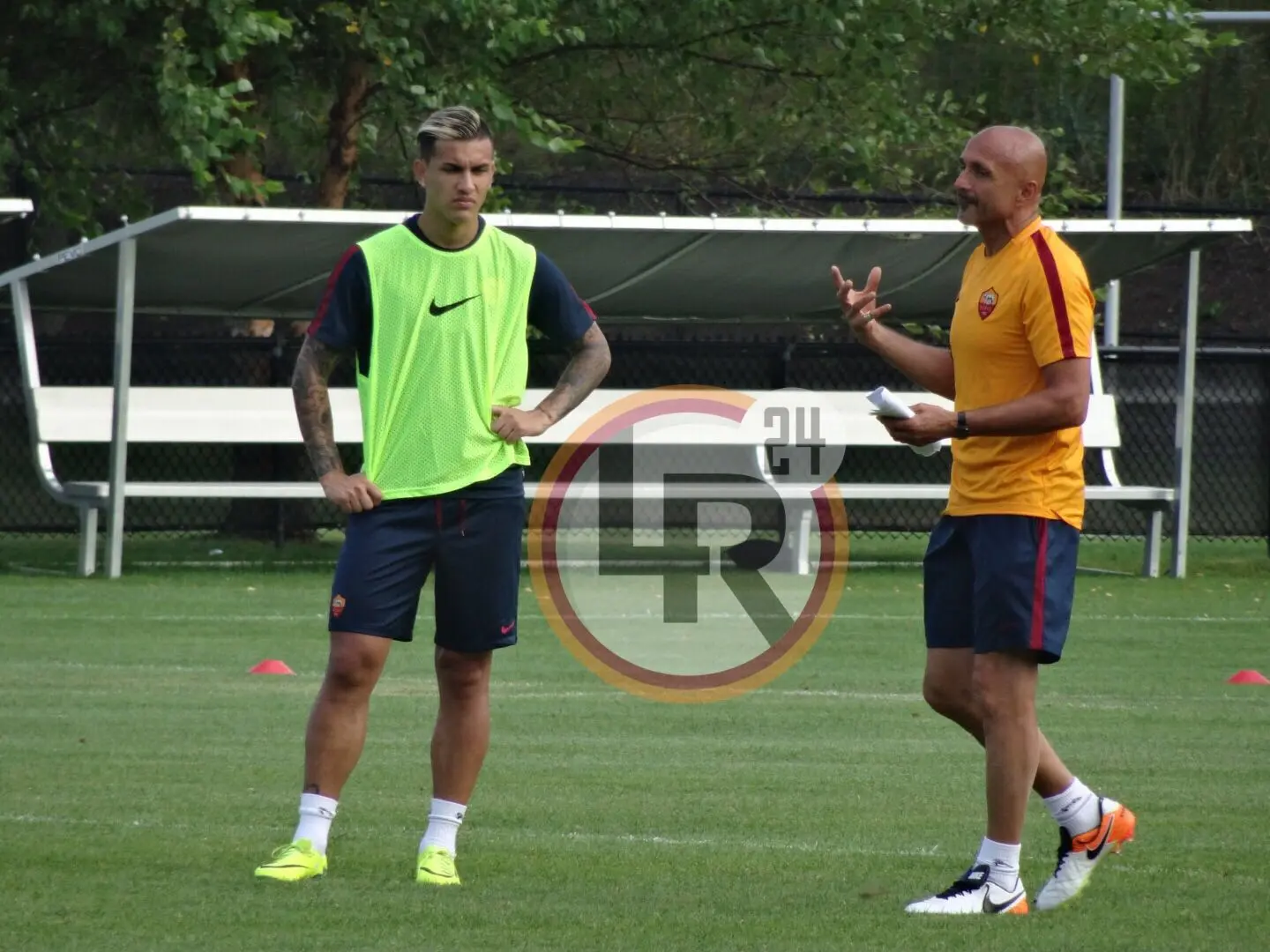paredes spalletti allenamento boston 2