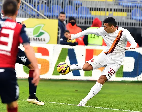 paredes tiro cagliari roma
