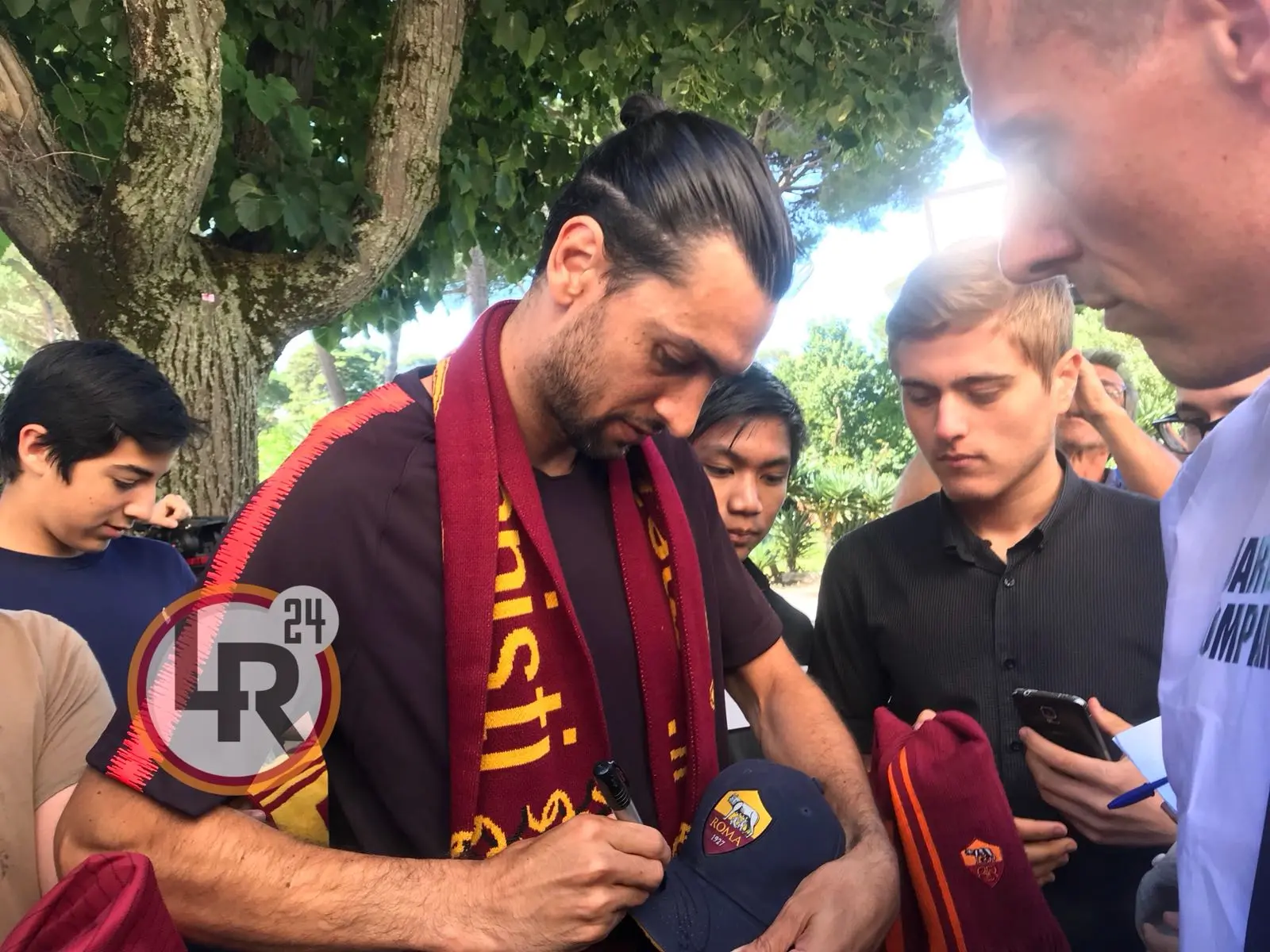 pastore a villa stuart firma autografi