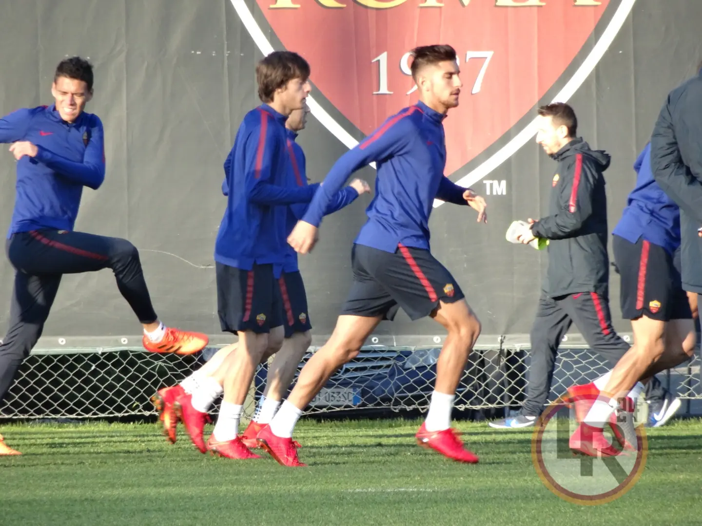 pellegrini allenamento trigoria