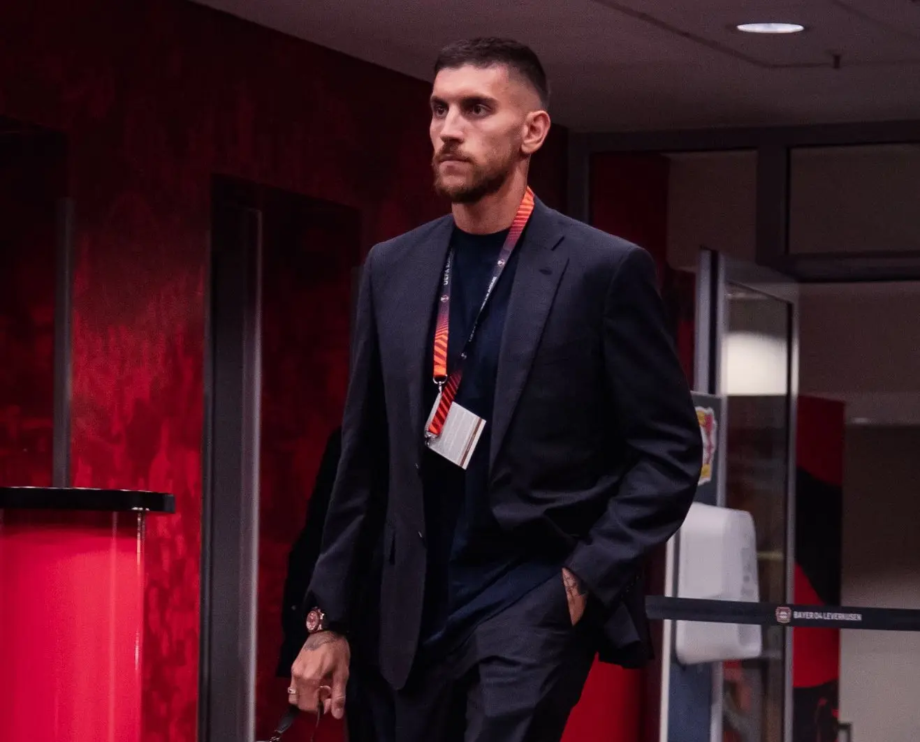 pellegrini arrivo bayer roma