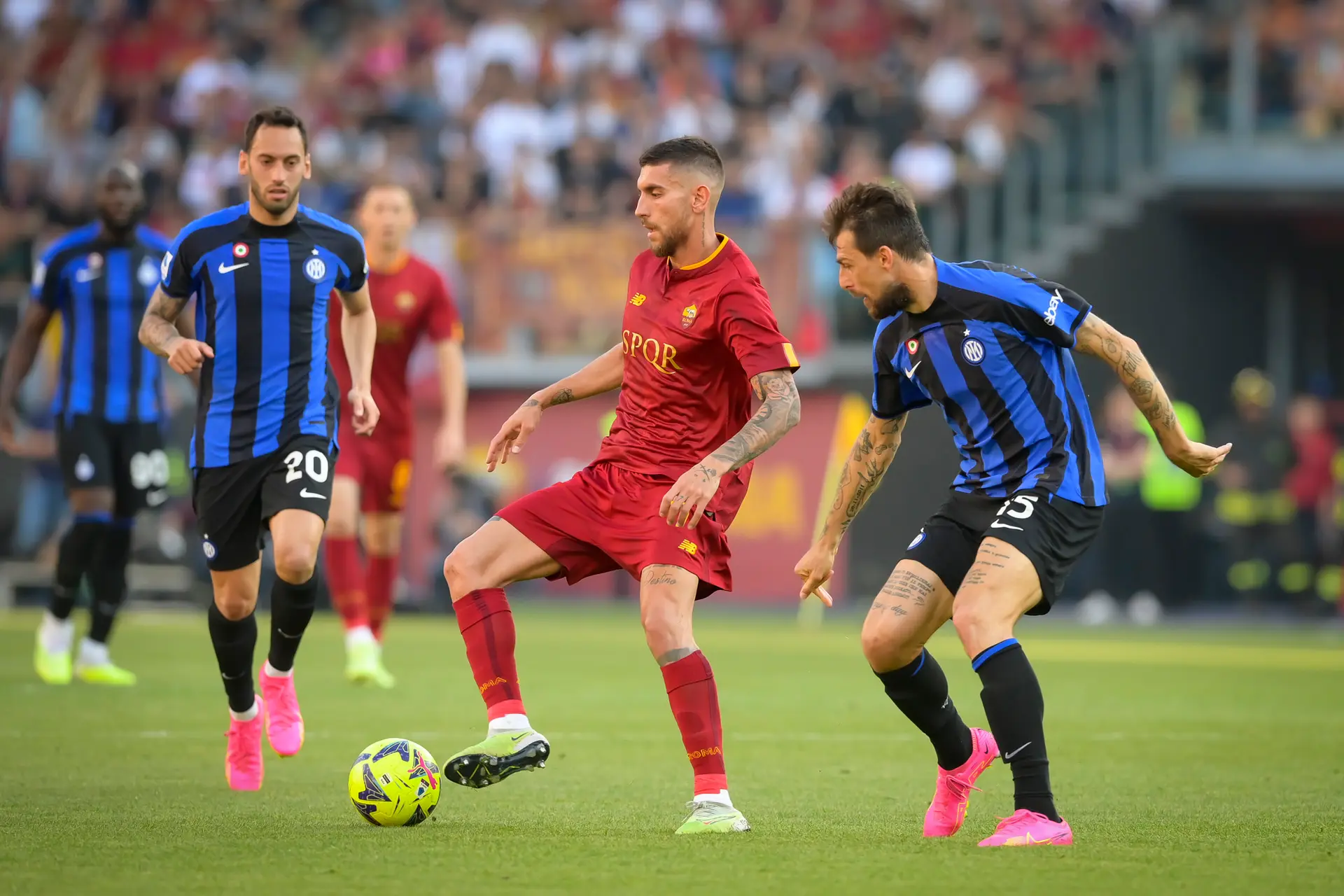 pellegrini e acerbi roma inter