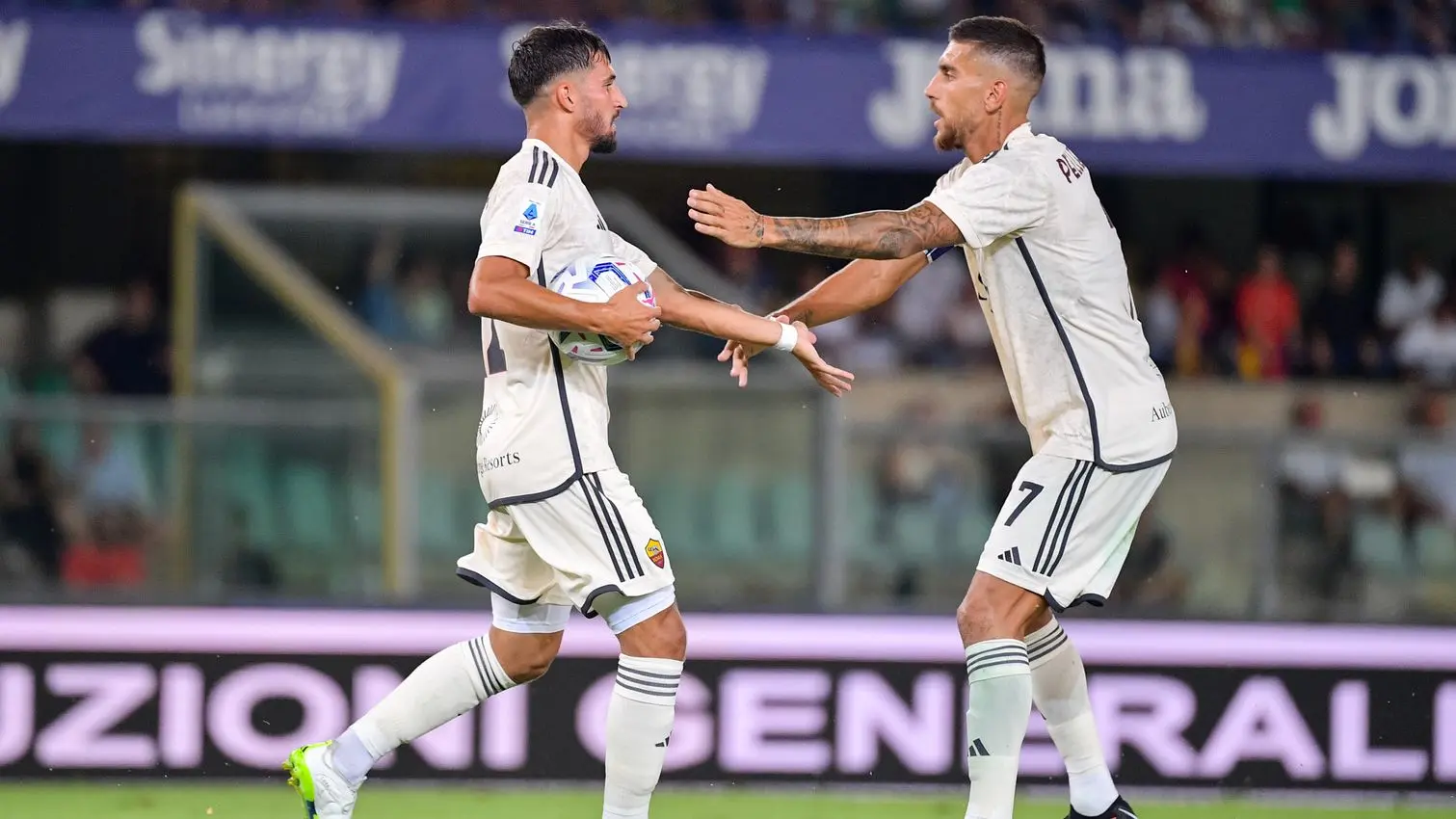 pellegrini e aouar verona roma