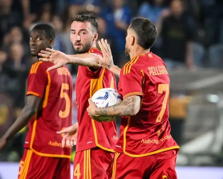 pellegrini e cristante atalanta roma