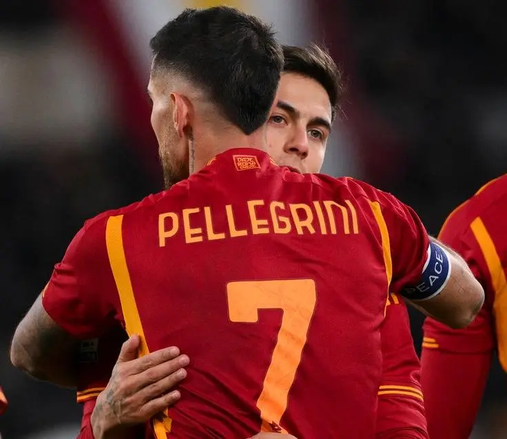 pellegrini e dybala roma verona