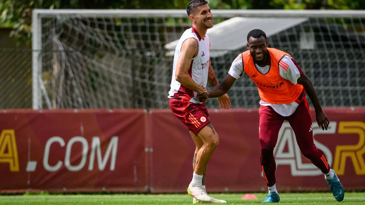 pellegrini e ndicka trigoria