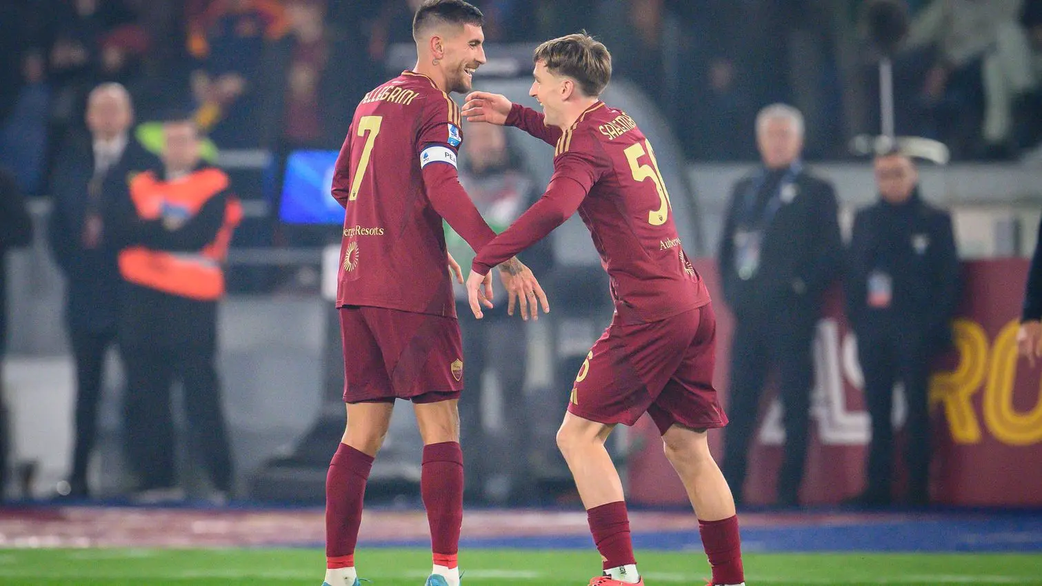 pellegrini e saelemaekers derby