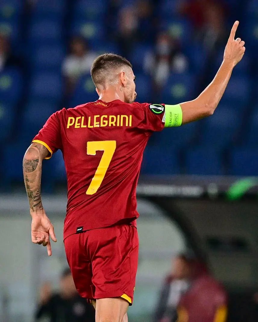 pellegrini esultanza roma cska sofia