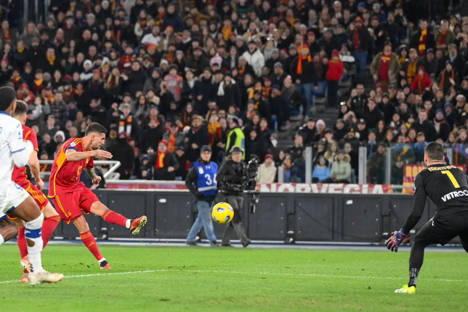 pellegrini gol roma verona