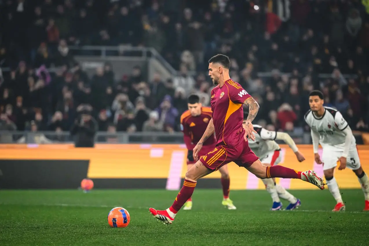 pellegrini rigore roma milan