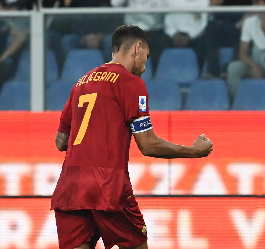 pellegrini samp roma esultanza