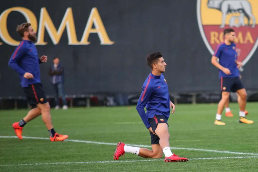pellegrini sfondo altri rifinitura roma chelsea 301017