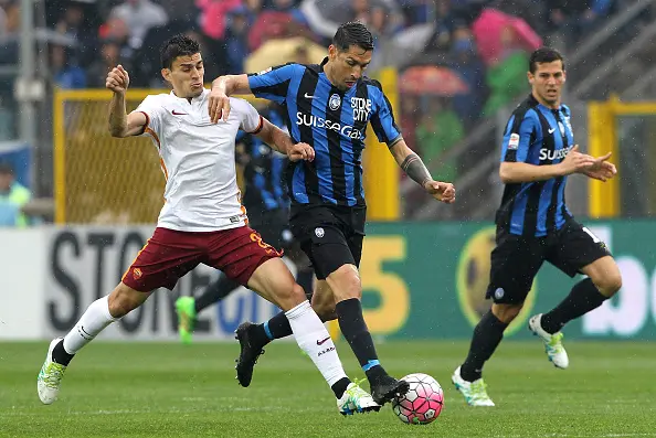 perotti borriello atalanta roma