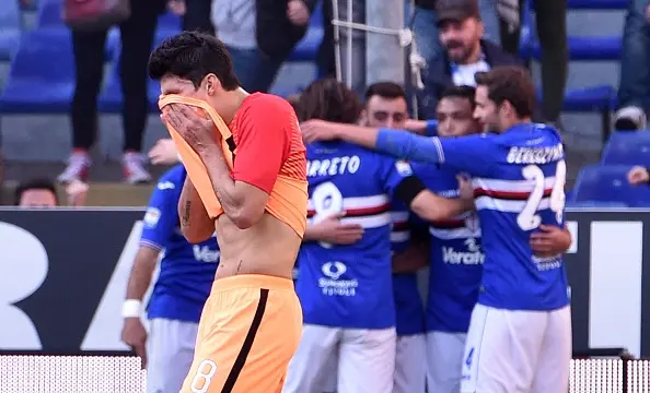 perotti deluso samp roma