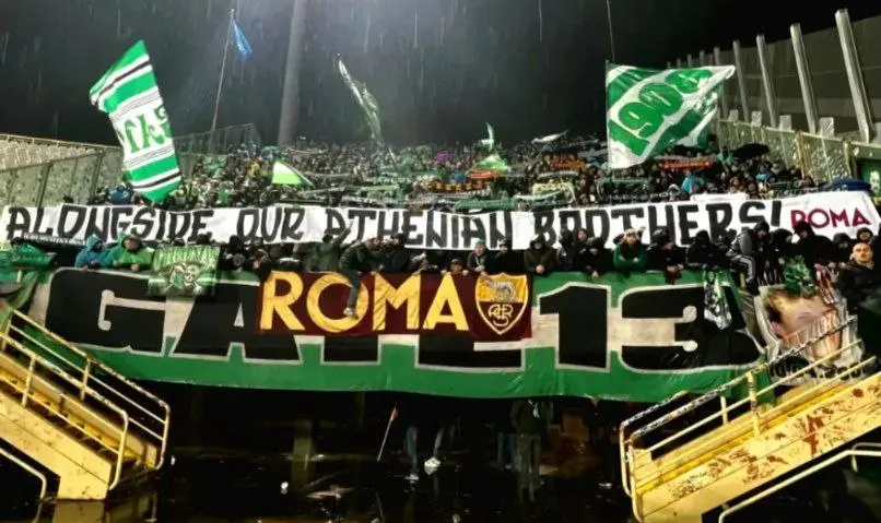 pezza roma fiorentina panathinaikos
