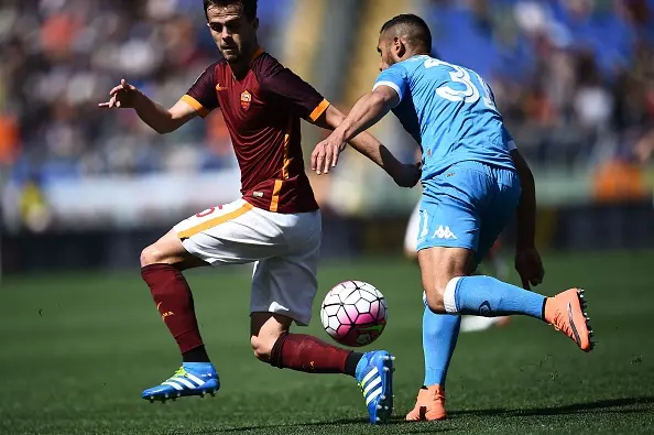 pjanic azione roma napoli