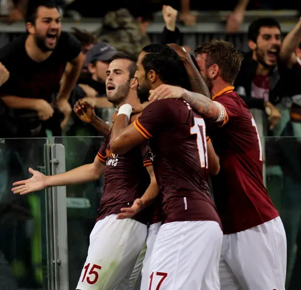 pjanic benatia ddr esultanza roma napoli
