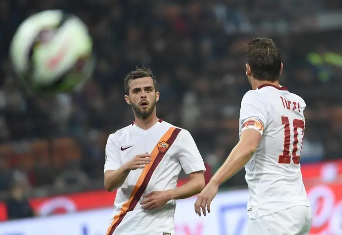 pjanic totti inter roma
