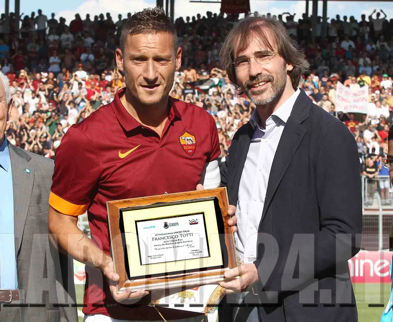 premiazione totti lr24