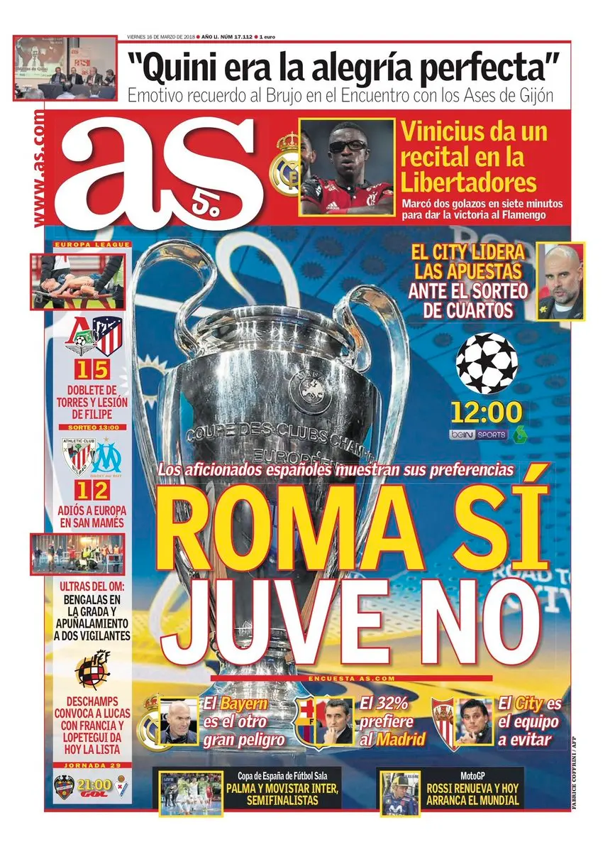 prima pagina as