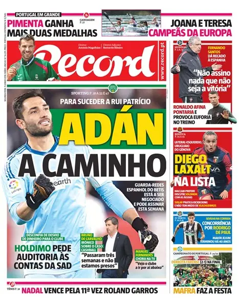prima pagina record 11 giugno