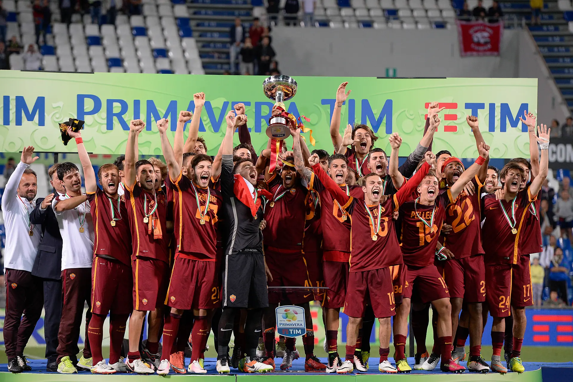 primavera festeggia scudetto