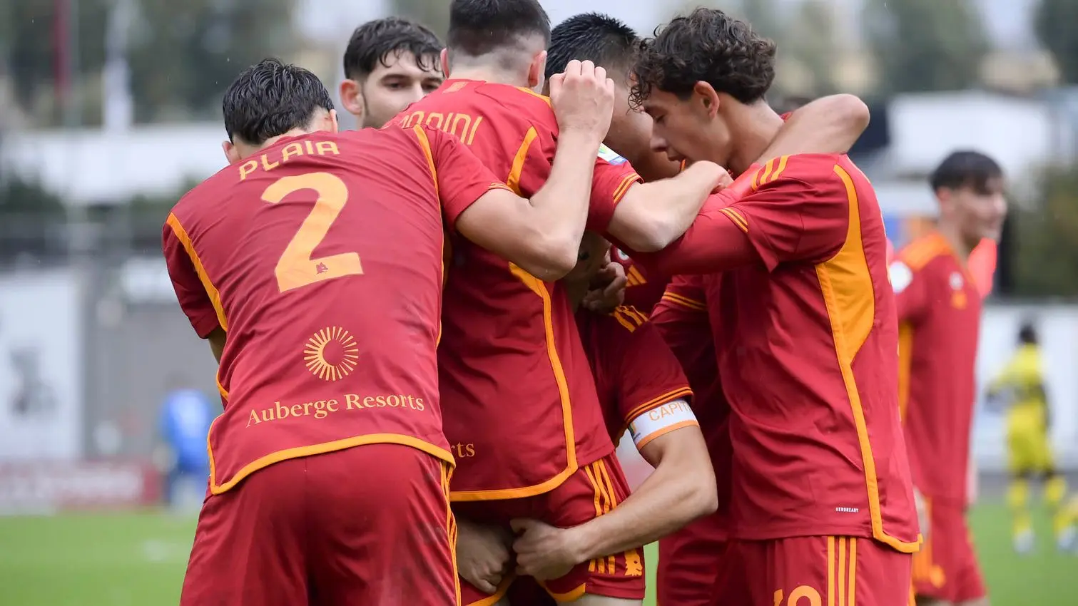 primavera roma hellas verona squadra esultanza