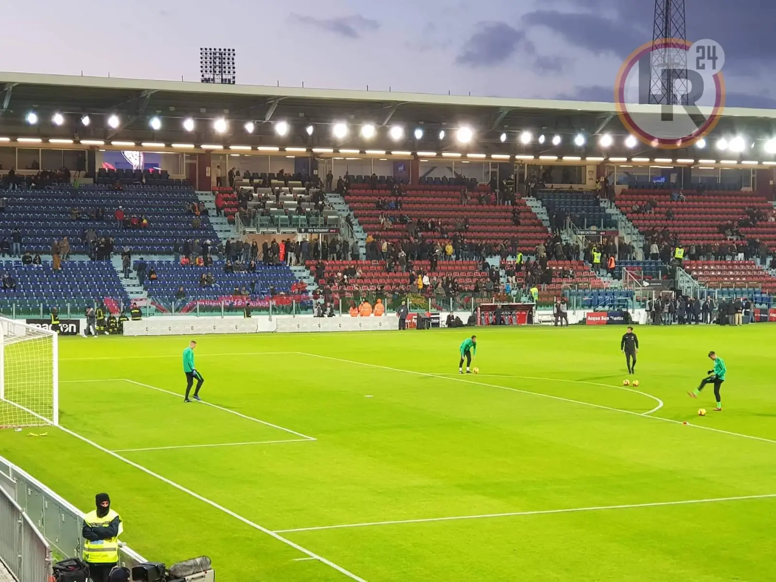 riscaldamento portieri cagliari roma