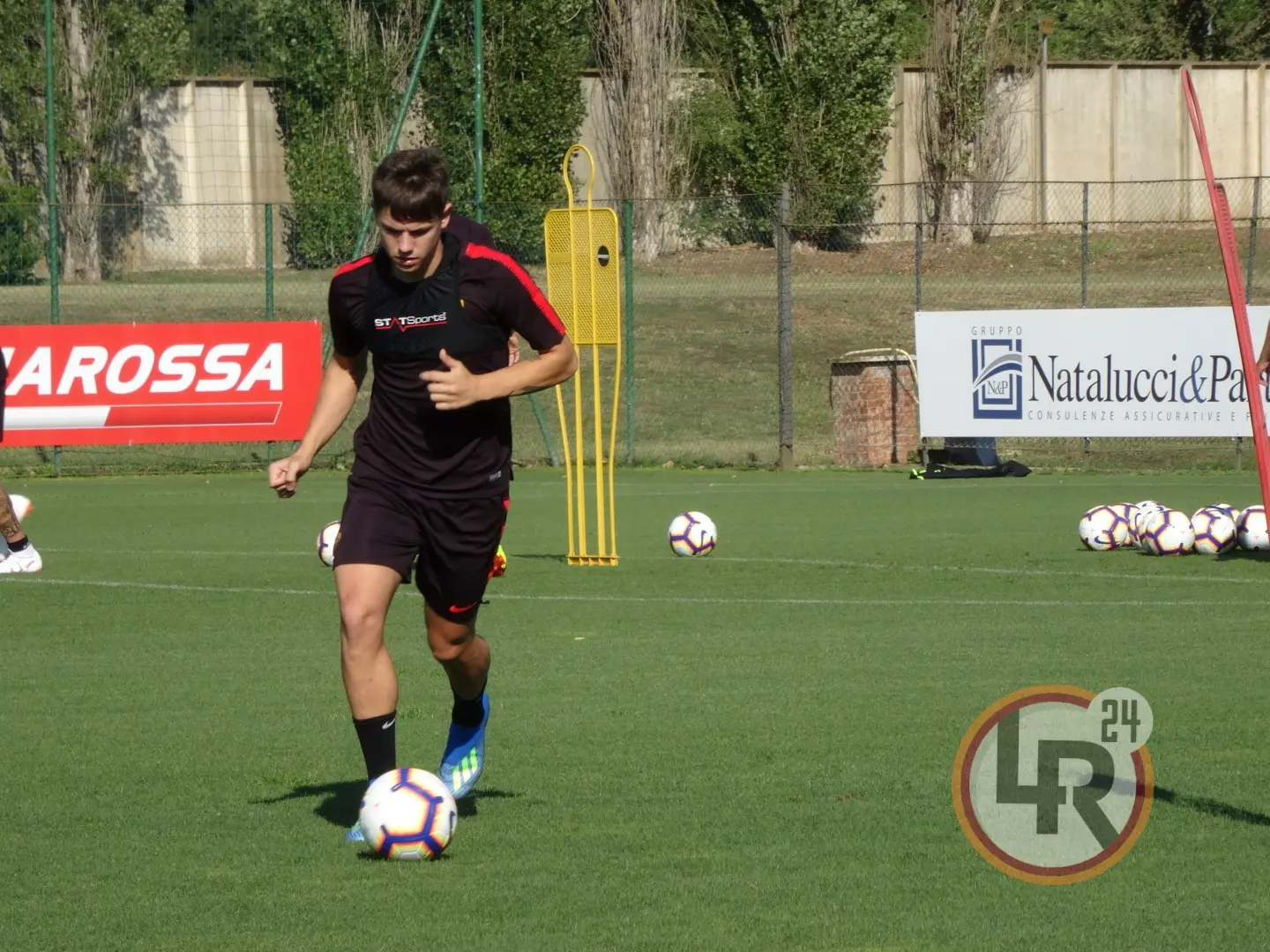 ritiro roma coric con pallone 09072018