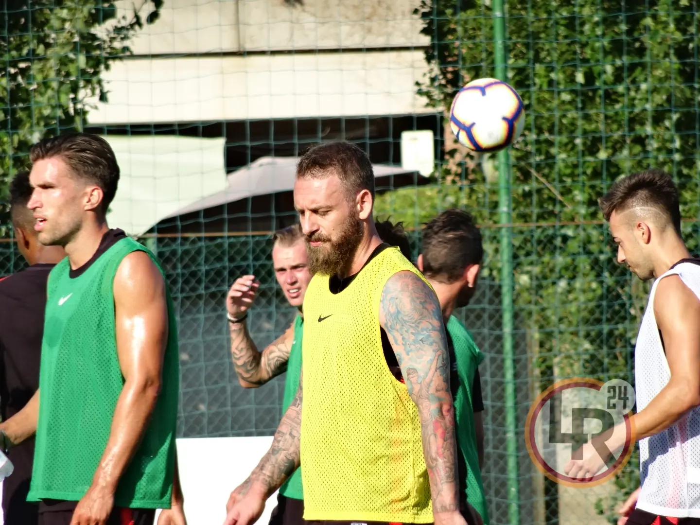 ritiro roma de rossi strootman 09072018
