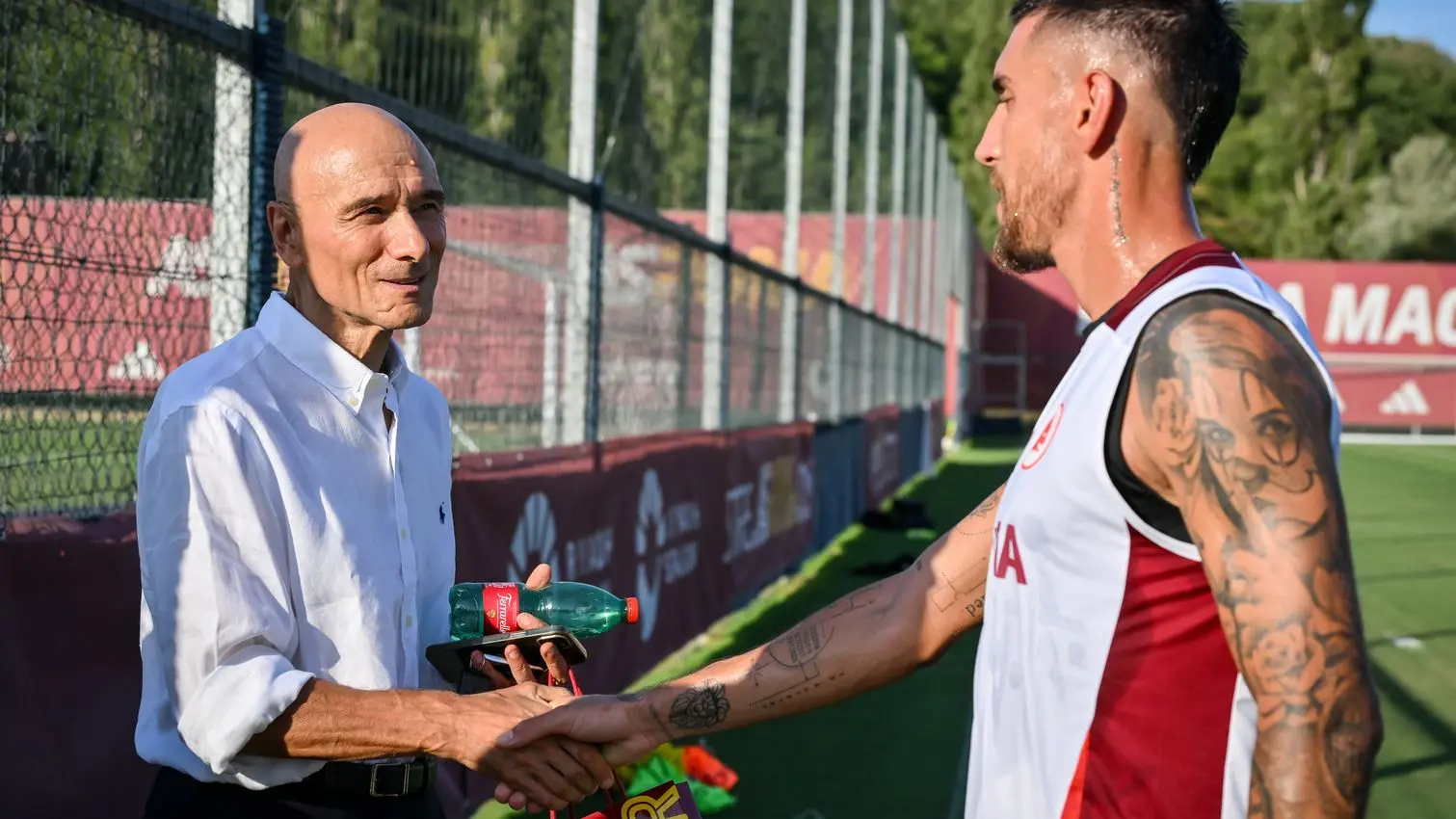 rocca visita trigoria pellegrini