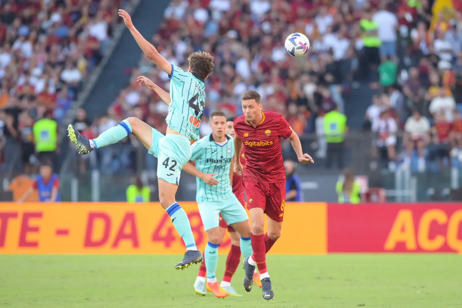 roma atalanta matic scalvini