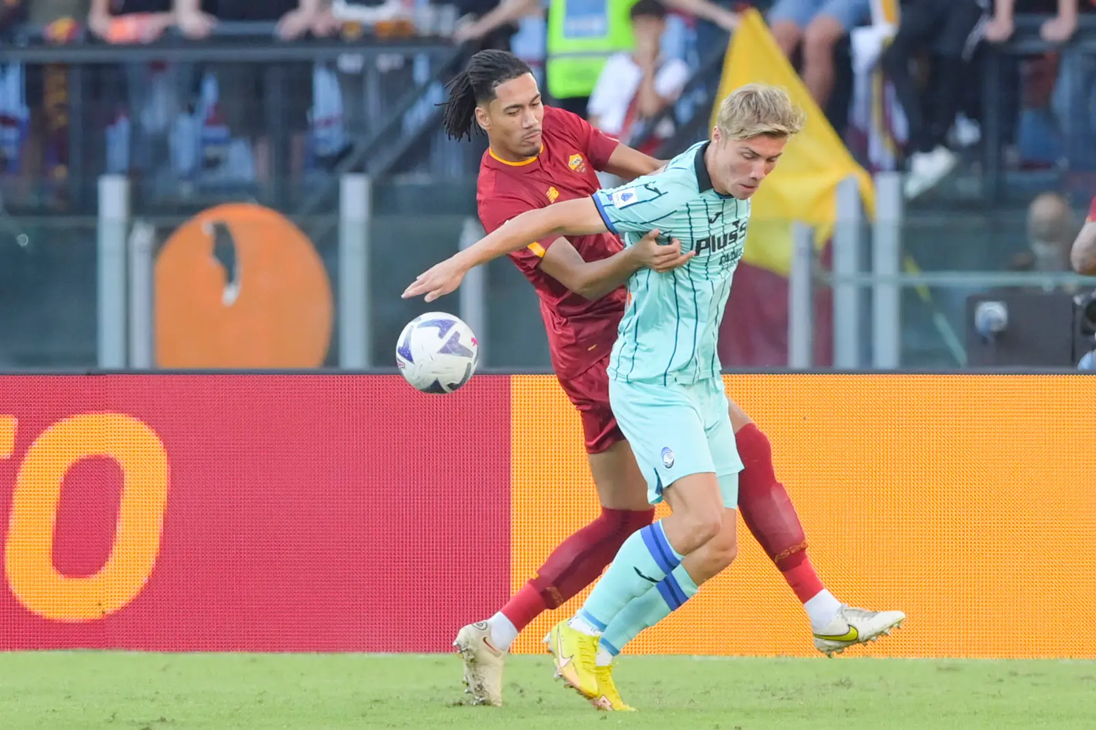 roma atalanta smalling hojlund