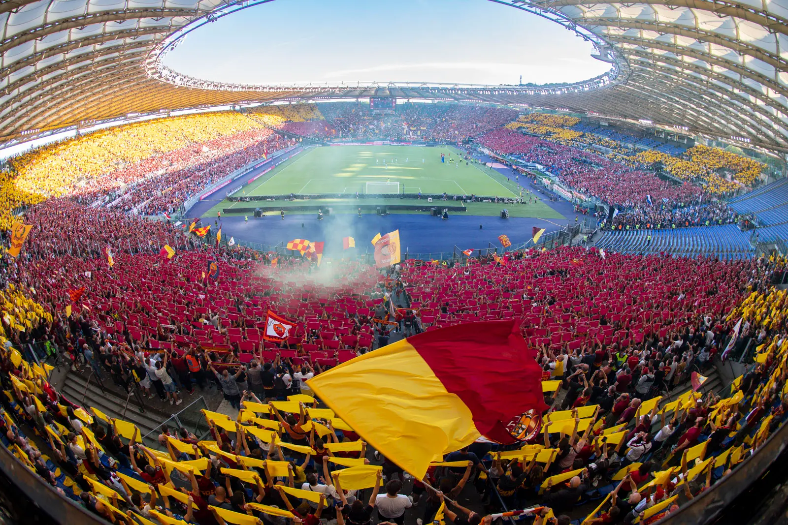 roma atalanta tifosi