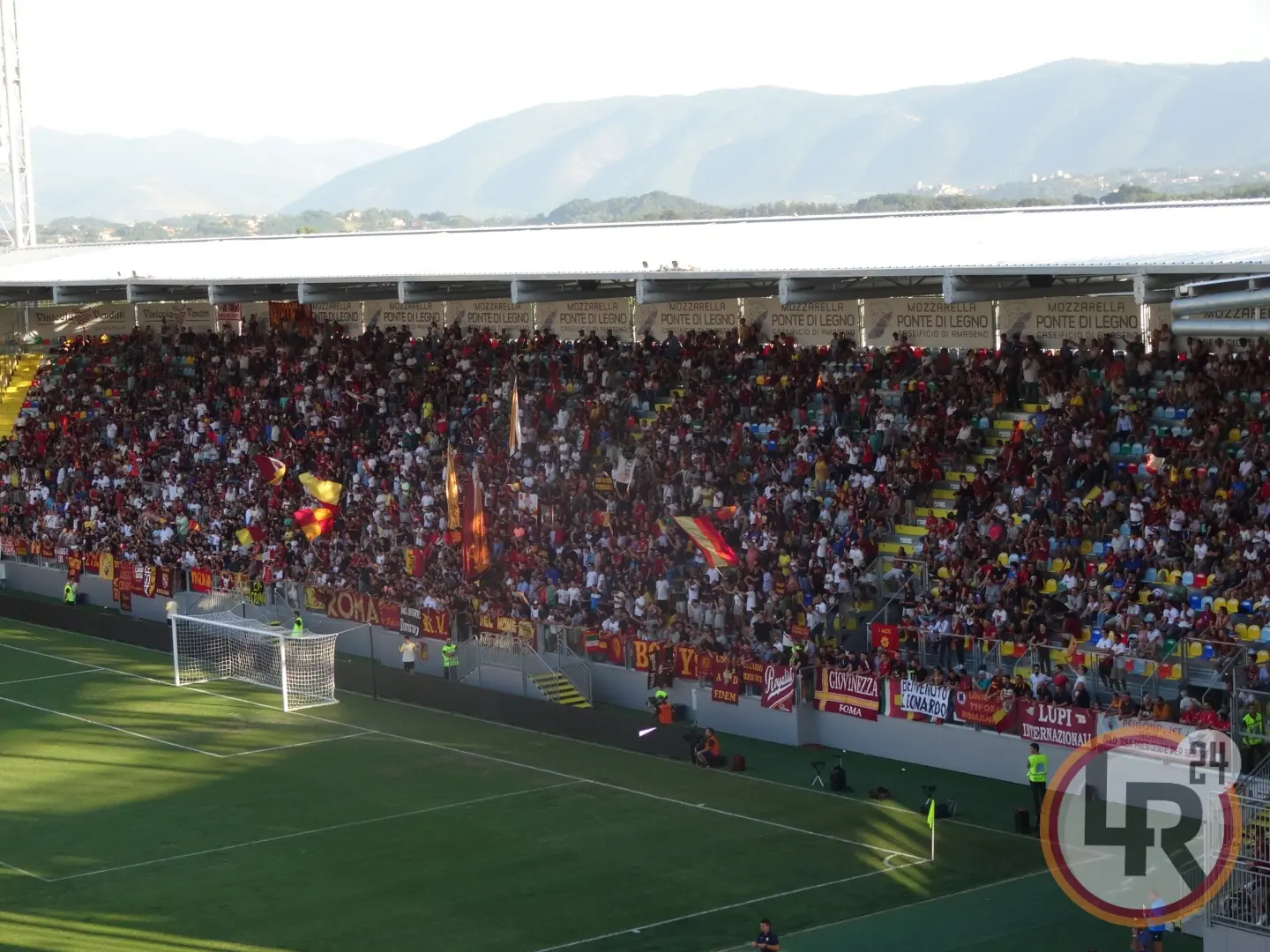roma avellino tifo a frosinone