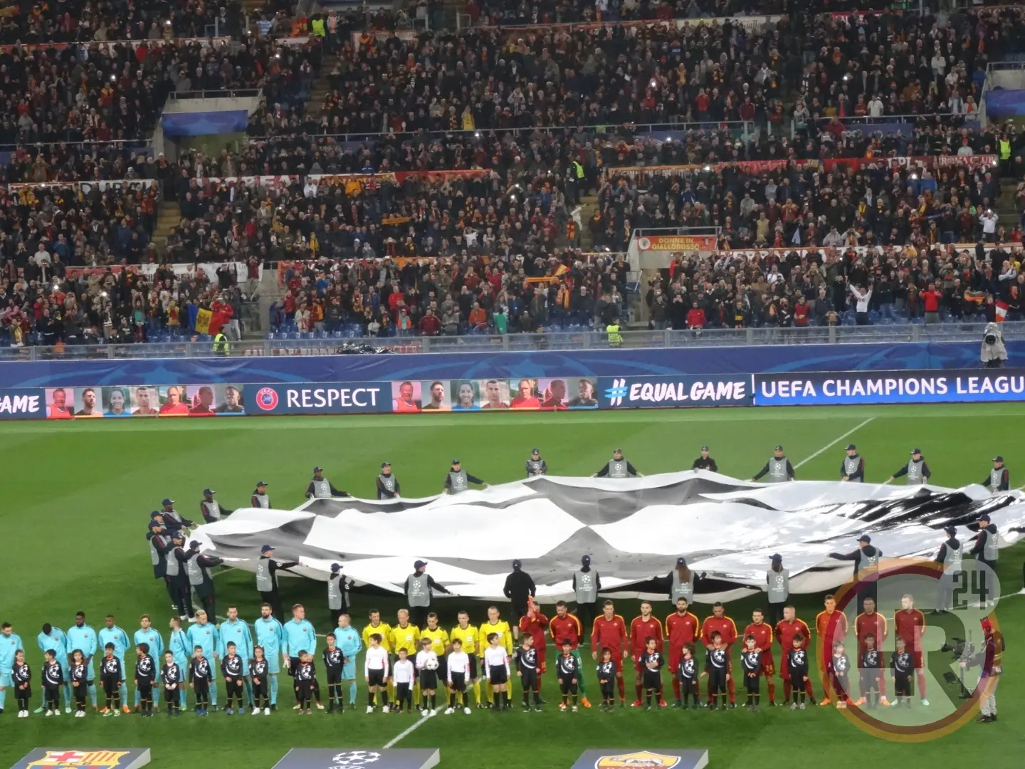 roma barcellona champions