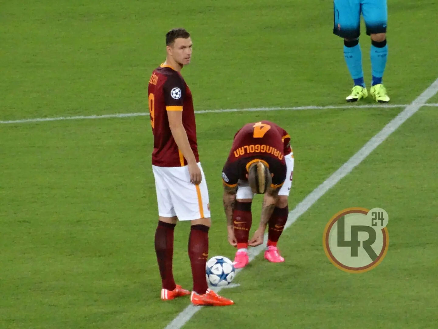 roma barcellona dzeko