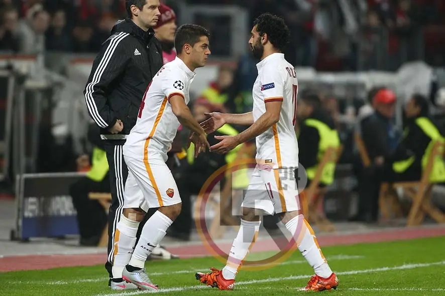 roma bayer leverkusen iago falque salah 201015 mancini