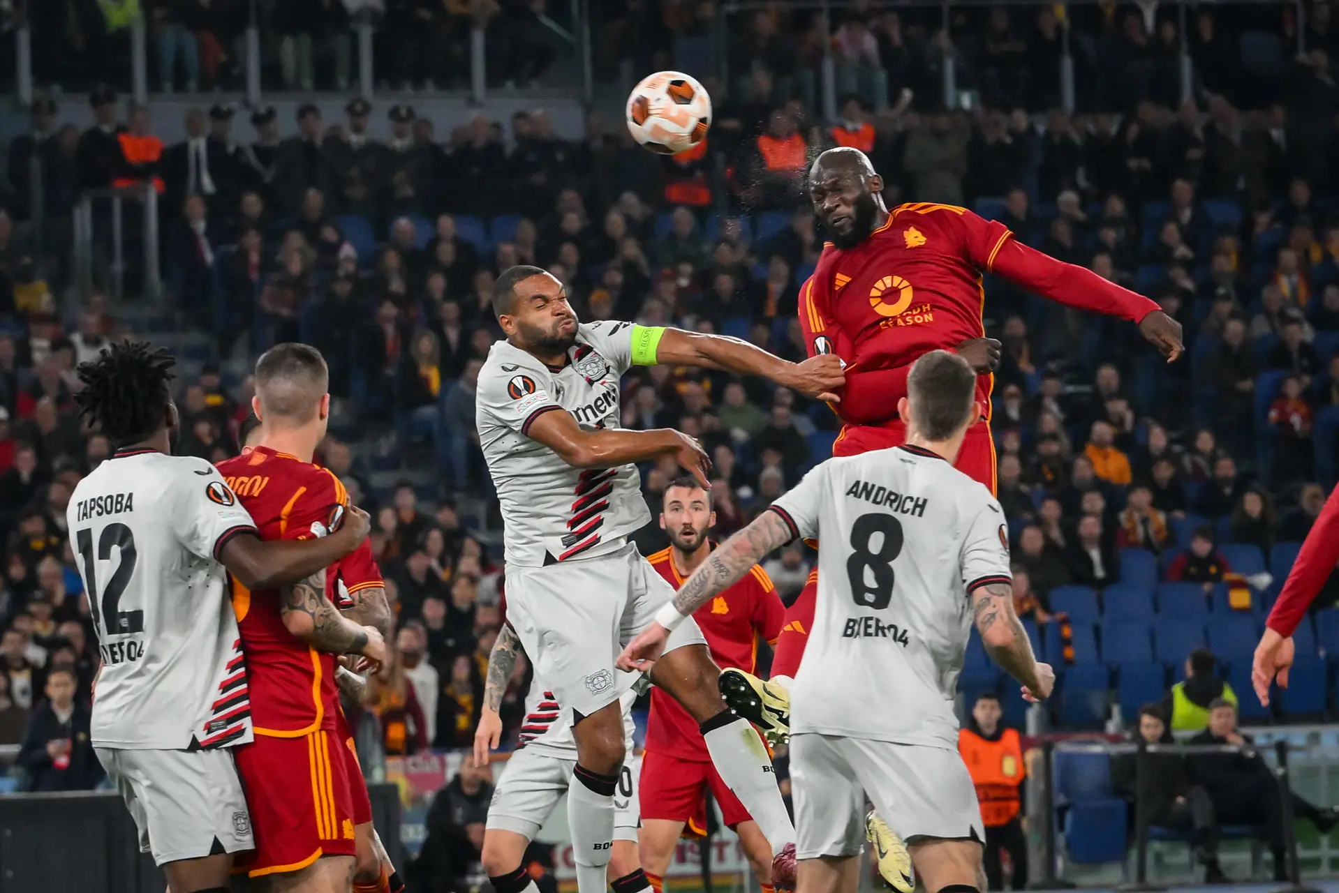 roma bayer leverkusen lukaku