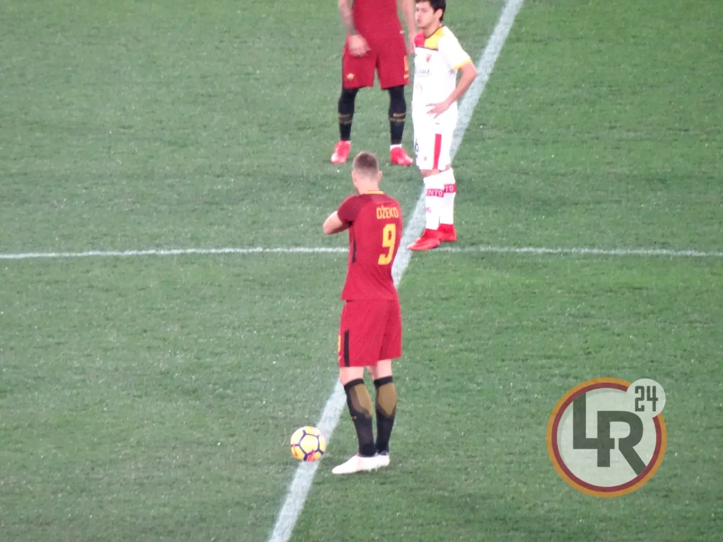 roma benevento dzeko