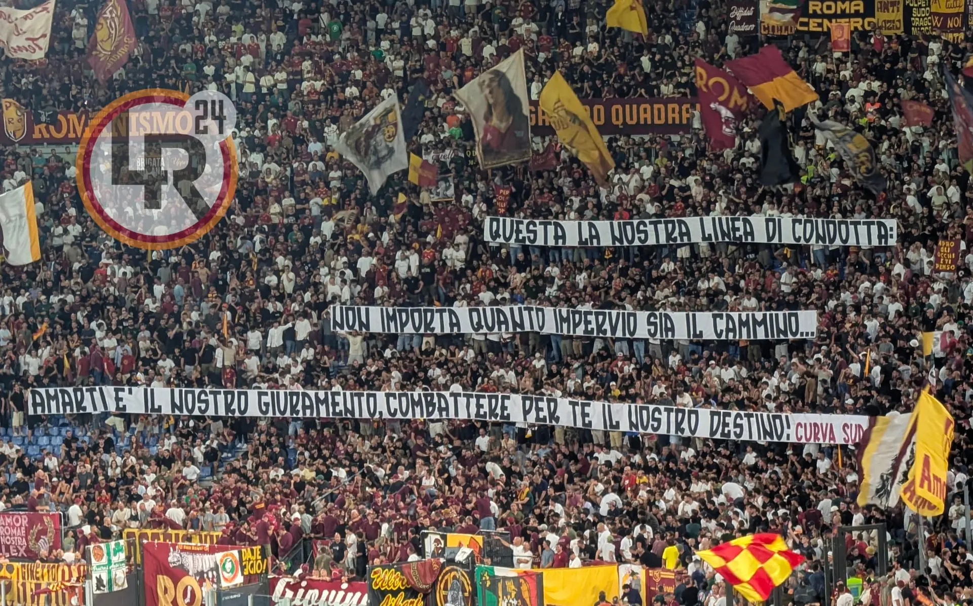 roma bologna curva sud strisione
