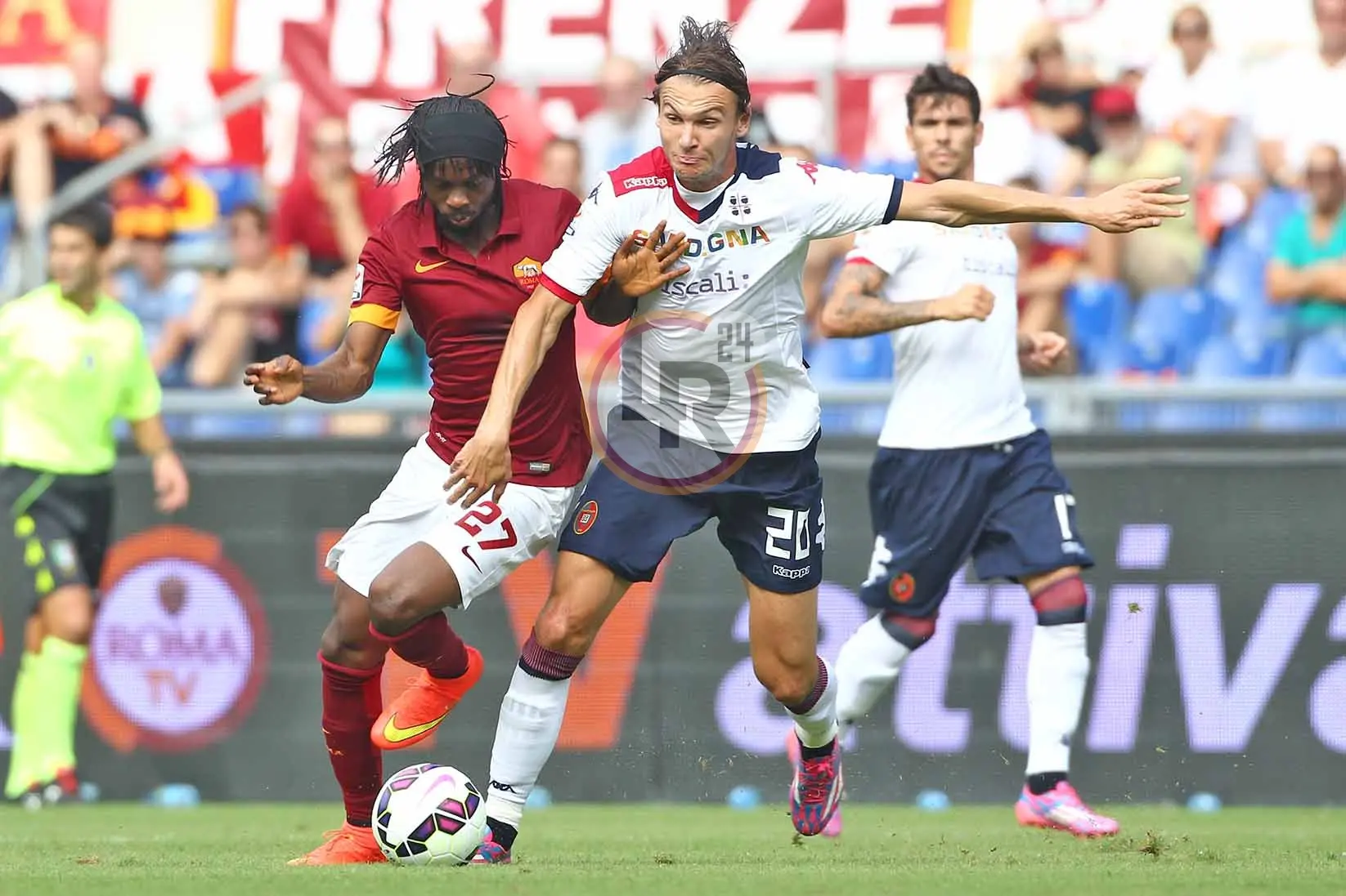 roma cagliari gervinho ekdal
