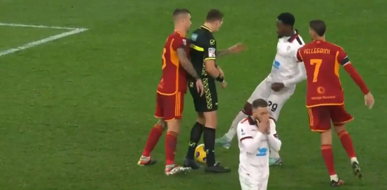 roma cagliari makoumbou mancini pellegrini