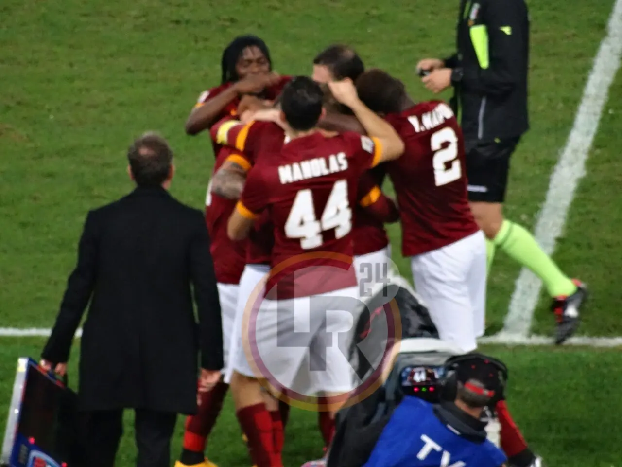 roma cesena esultanza 29102014