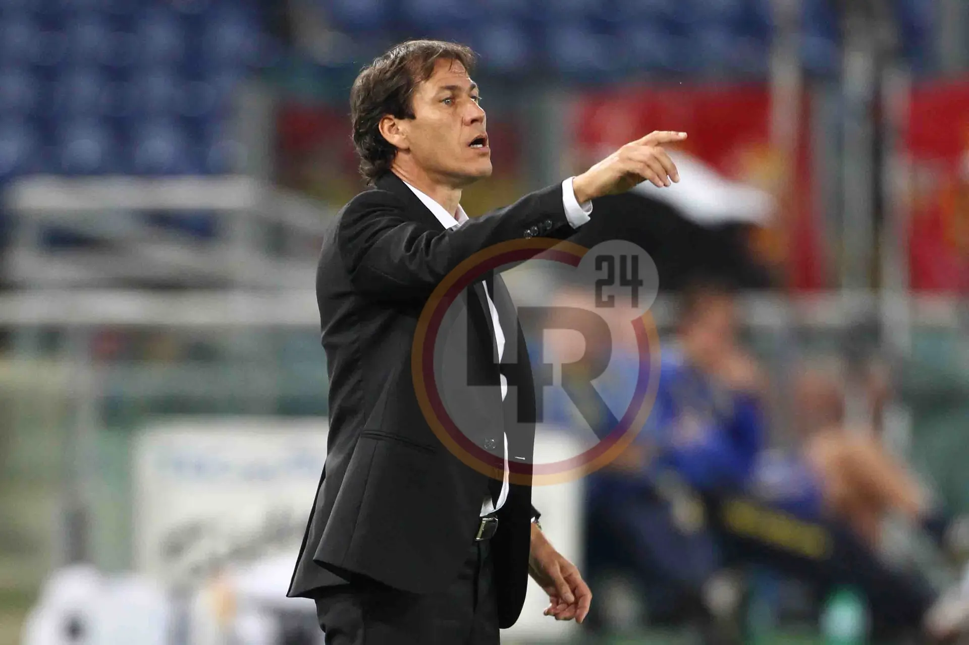 roma chievo garcia 18102014 mancini