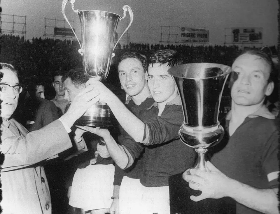 roma coppa italia e coppa renato dallara 1963 64