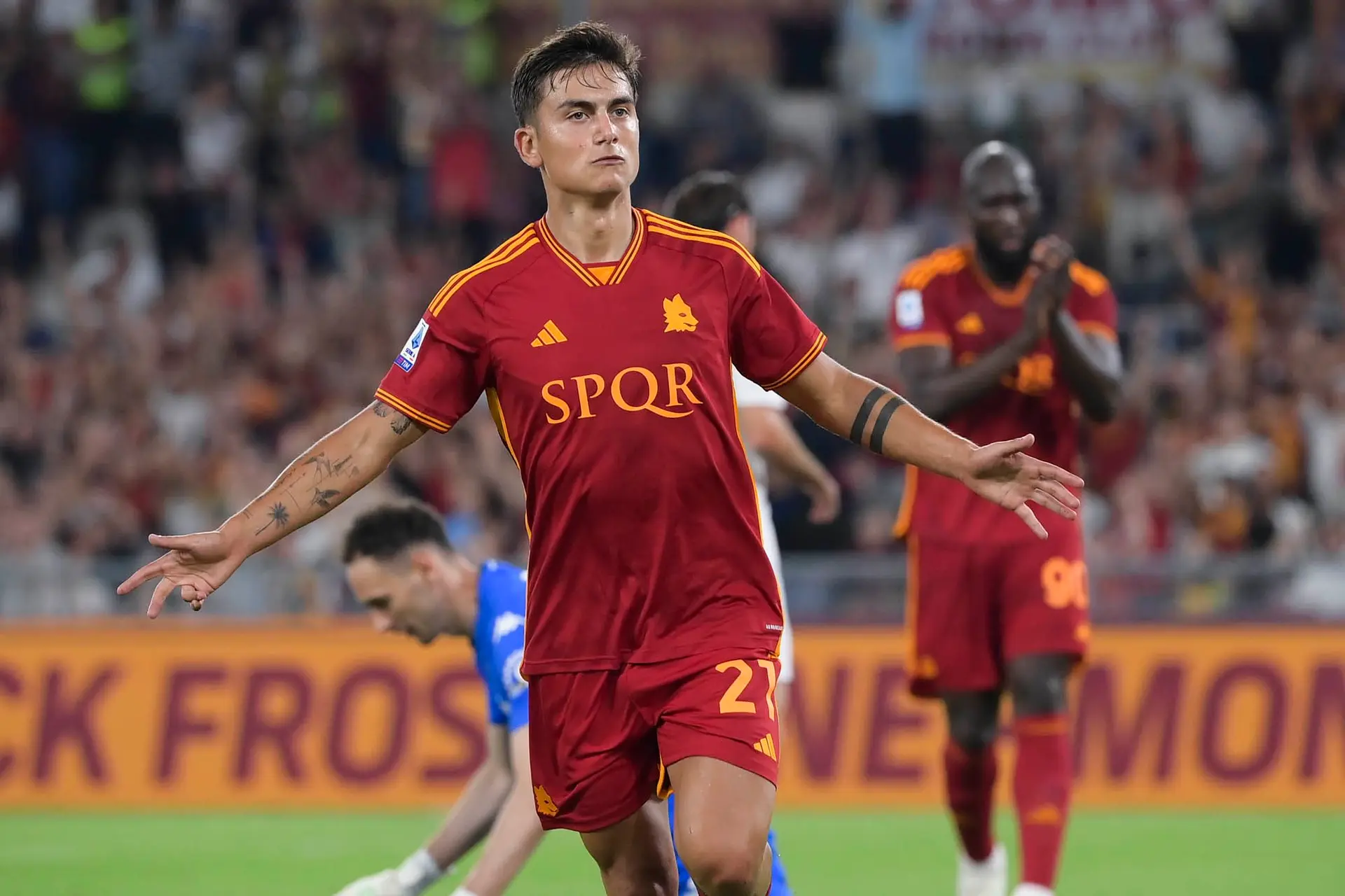 roma empoli dybala 7