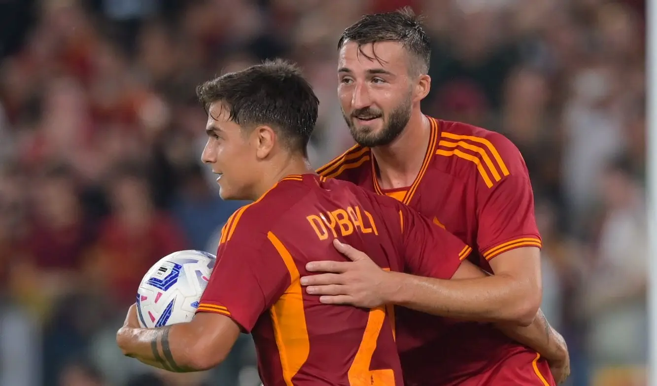 roma empoli dybala cristante
