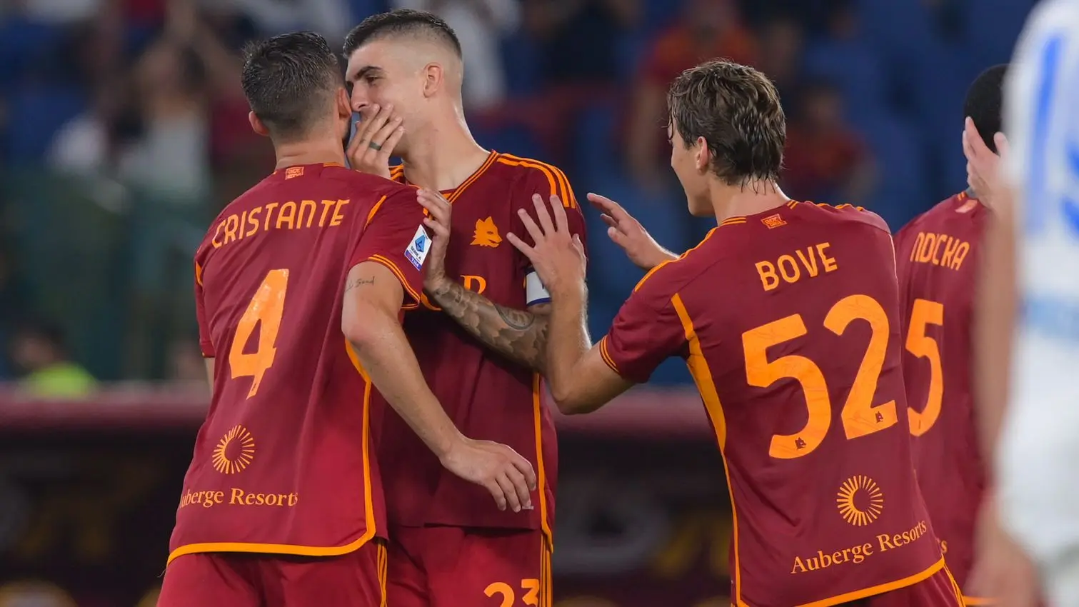 roma empoli mancini cristante bove